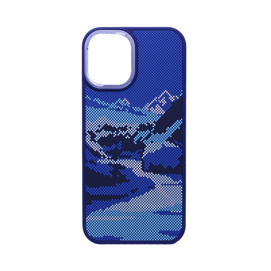 Mountain Design Hard Case for Apple iPhone 16 Plus Blue